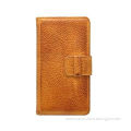 Genuine Leather Cases for Samsung Galaxy Note 3, with Stand Function and Credit Card Holder